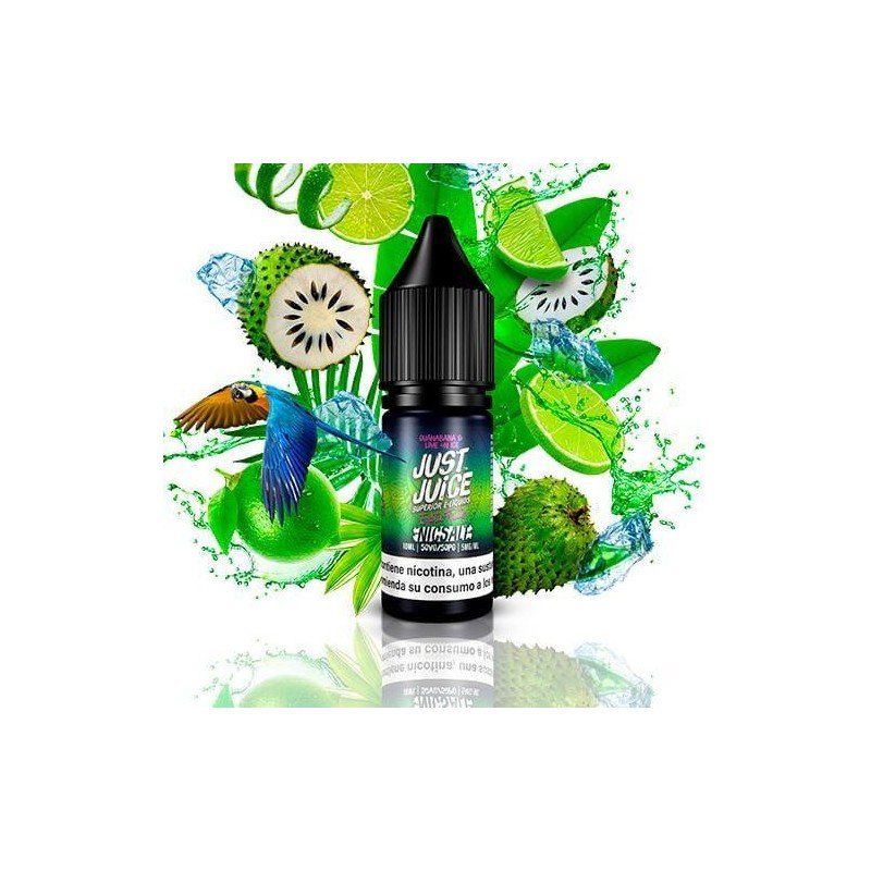 J J Nic Salt Exotic Fruits Guanabana, Lime Ice 10ml