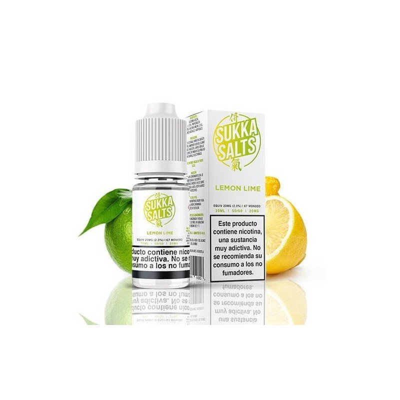 Sukka Salts Lemon Lime 10ml