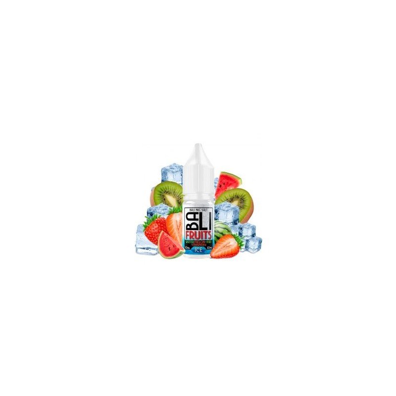 Watermelon + Kiwi + Strawberry Ice 10ml - Bali Fruits Salts by Kings Crest