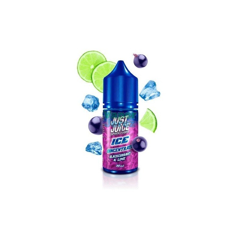 Just Juice Ice Blackcurrant Lime Concentrate 30ml