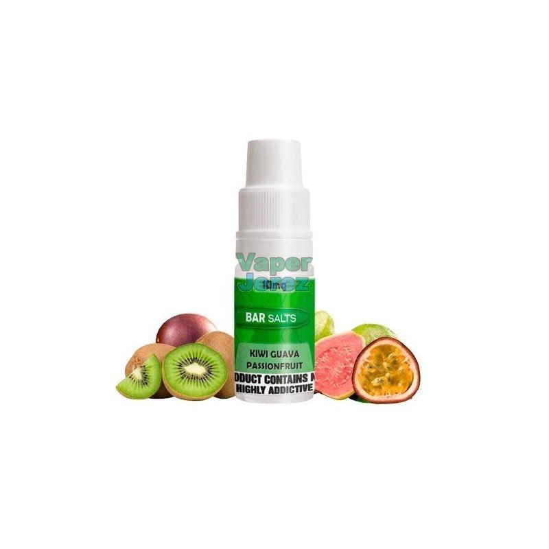 Bar Nic Salts Kiwi Guava Passionfruit 10ml