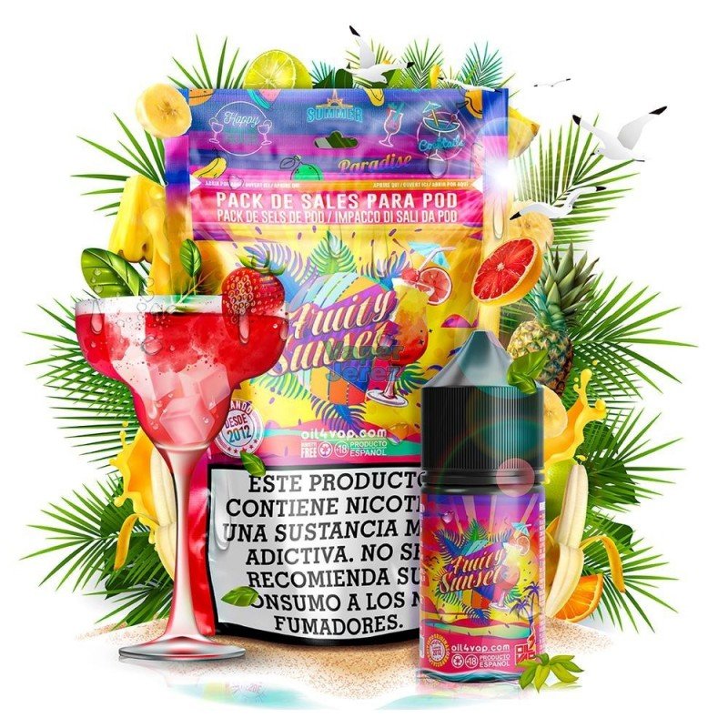 O4V - AROMA FRUITY SUNSET 4ML