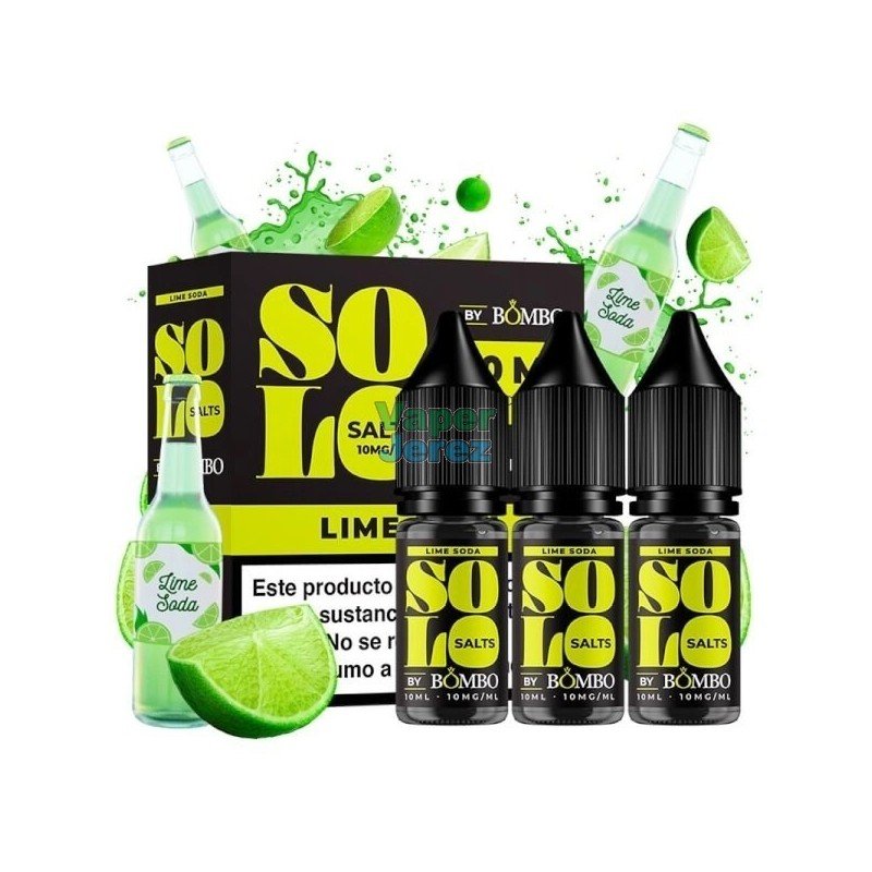 Lime Soda 10ml - Solo Salts by Bombo