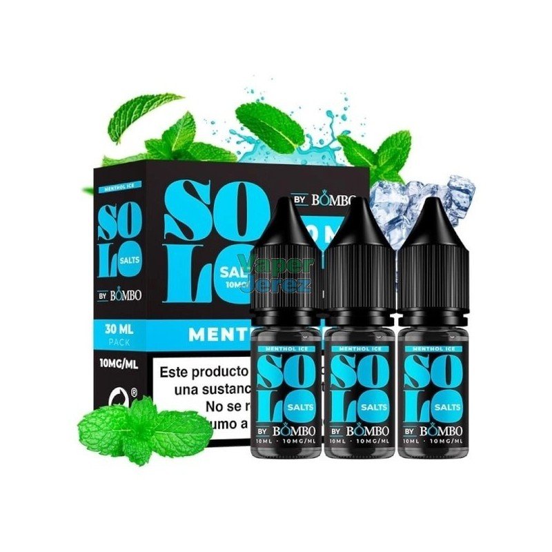 Menthol Ice 10 ml - Bombo Solo Nic Salts