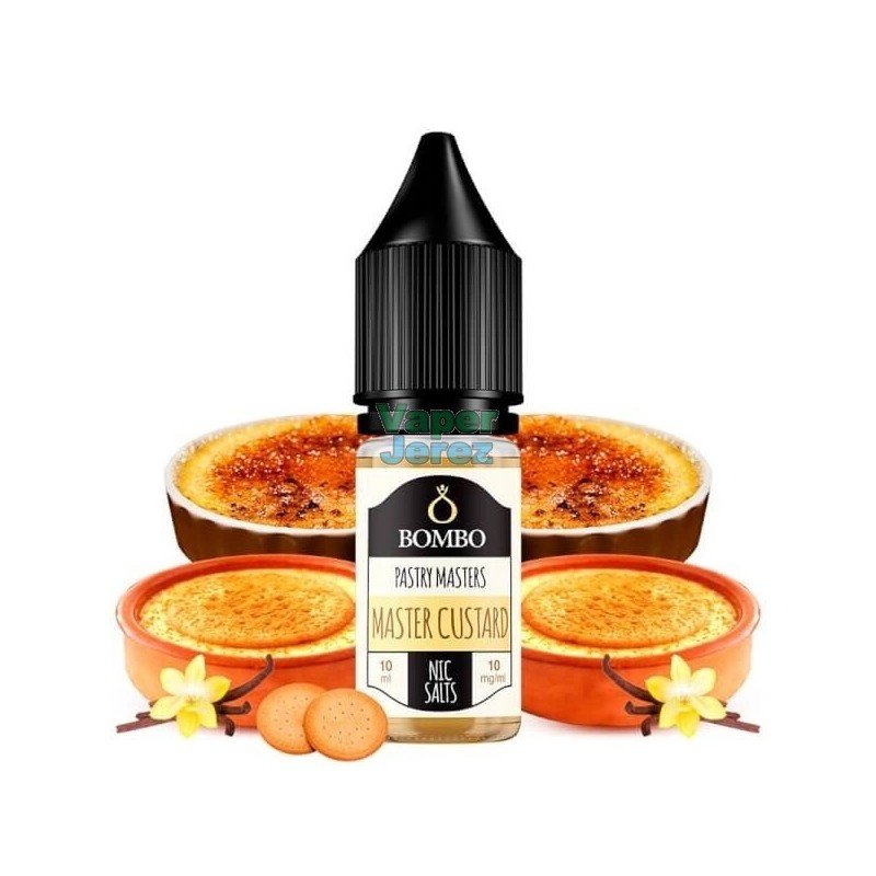 Bombo Pastry Masters Nic Salts - Master Custard 10 ml