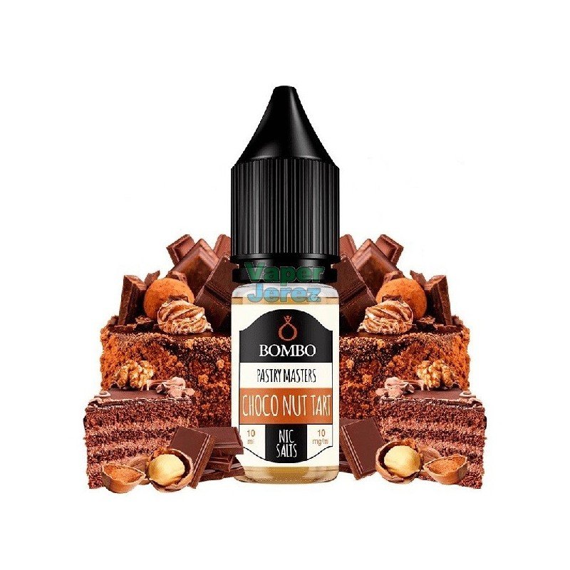 Bombo Pastry Masters Nic Salts - Choco Nut Tart 10 ml