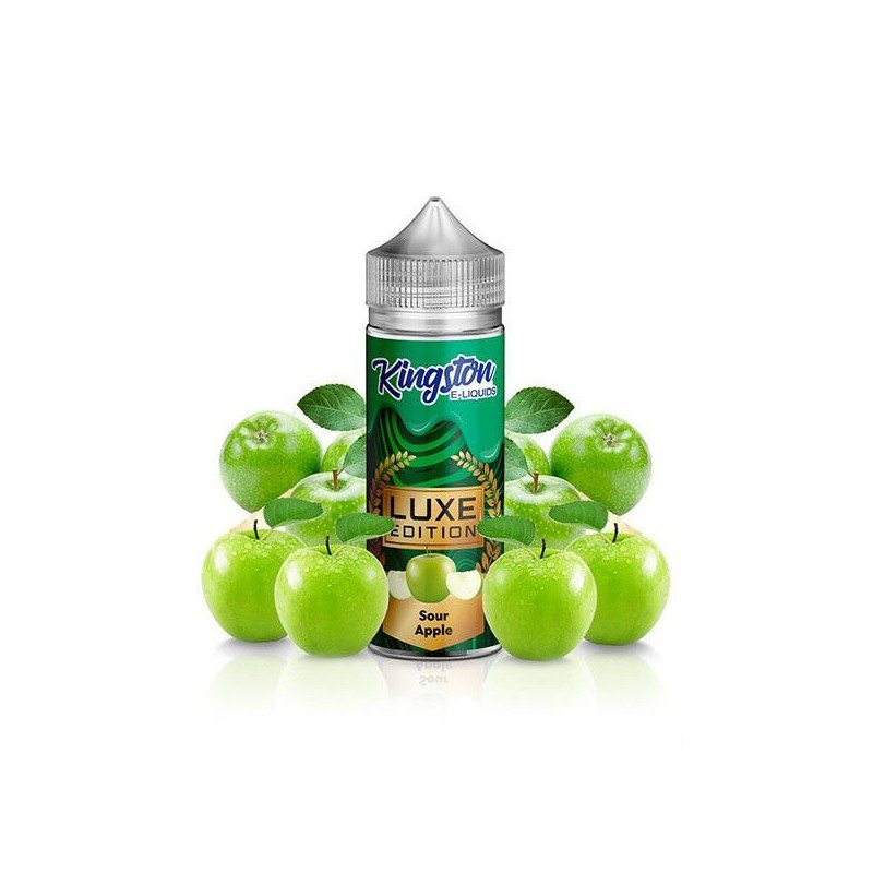 E LIQUID SOUR APPLE KINGSTON LUXE EDITION AROMA (LONGFILL)