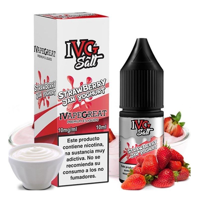 Strawberry Jam Yoghurt 10ml - IVG Salt