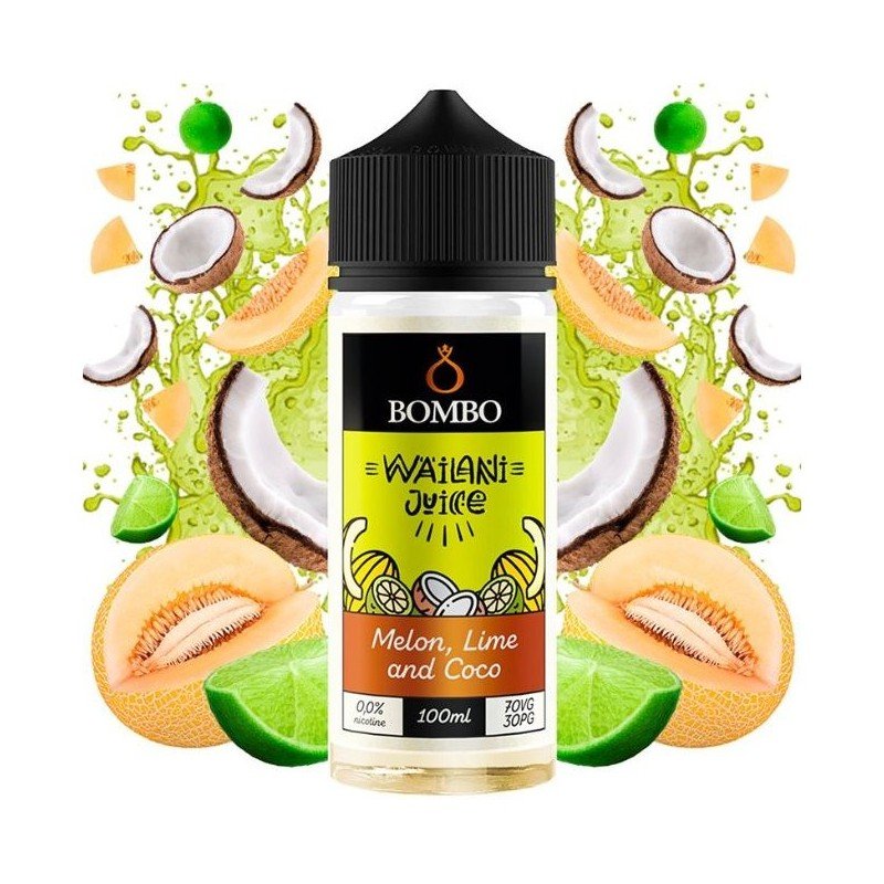 Melon Lime & Coco 100ml - Wailani Juice by Bombo