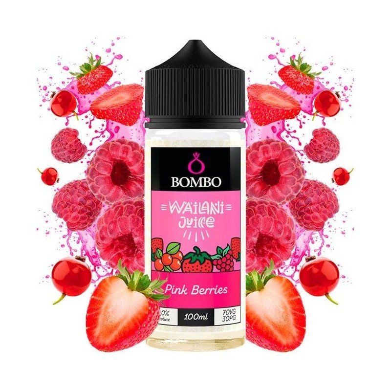 Pink Berries 100ml - Wailani Juice by Bombo