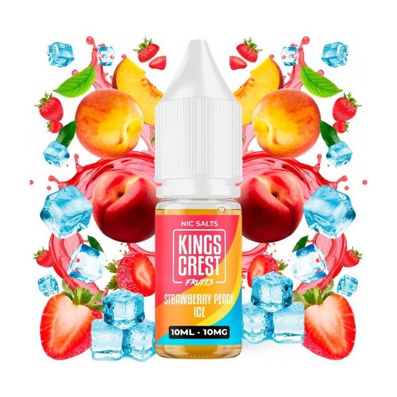 Sales Strawberry Peach Ice - Kings Crest 10ml