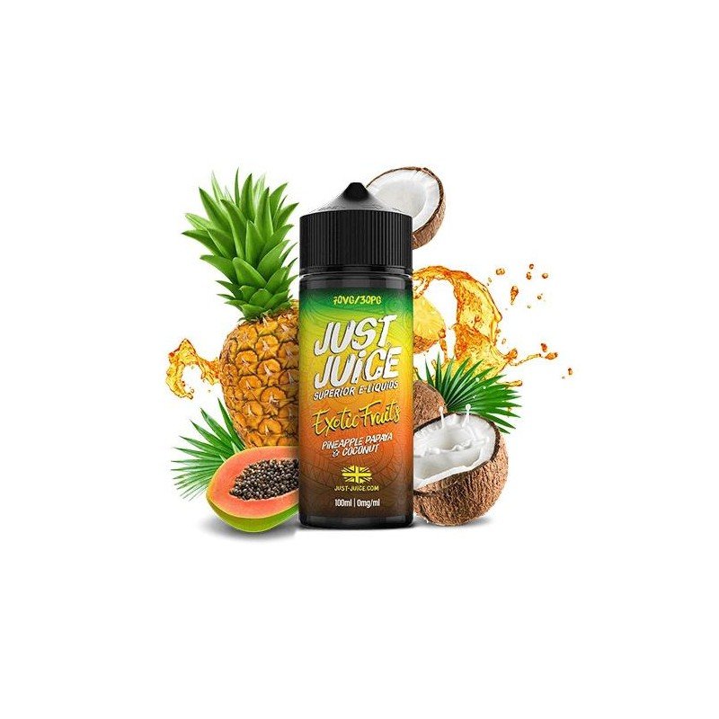 Just Juice Exotic Fruits Papaya, Pineapple & Coconut 100ml