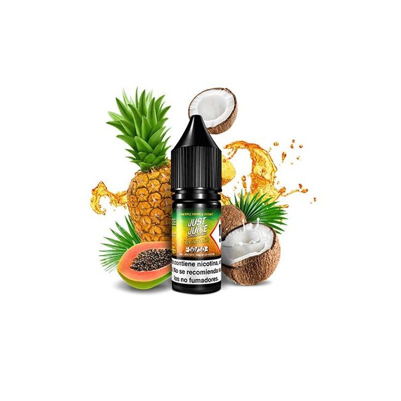 Just Juice Exotic Fruits Papaya, Pineapple & Coconut 50/50 10ml