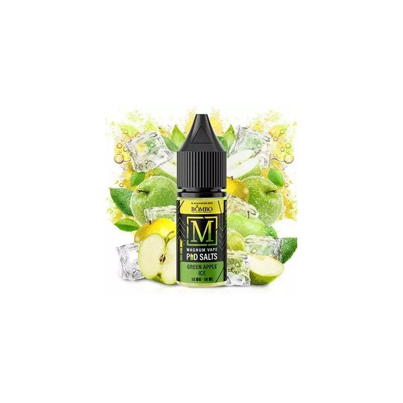 Green Apple Ice 10ml - Magnum Vape Pod Salts