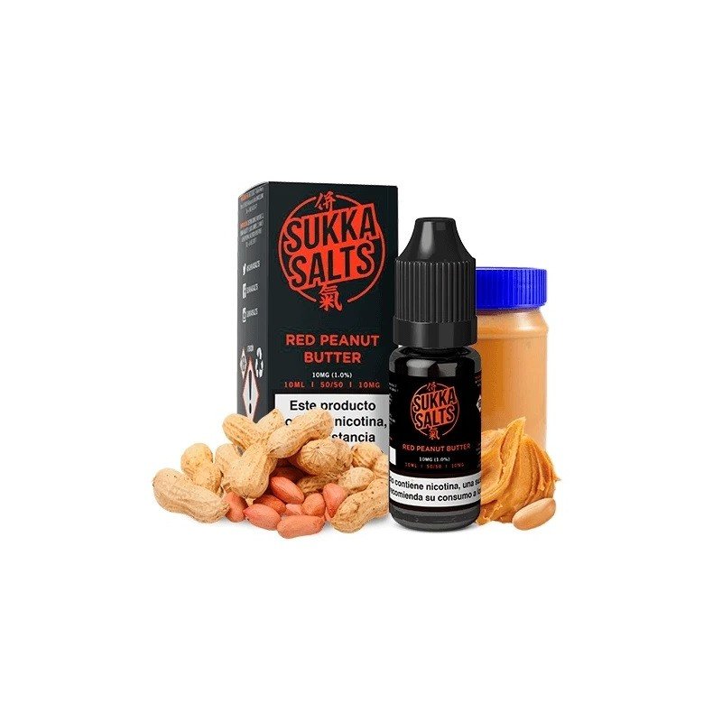 Sukka Black Salts Red Peanut Butter 10ml
