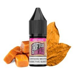 Juice Sauz Drifter Bar Salts Cream Tobacco 10ml