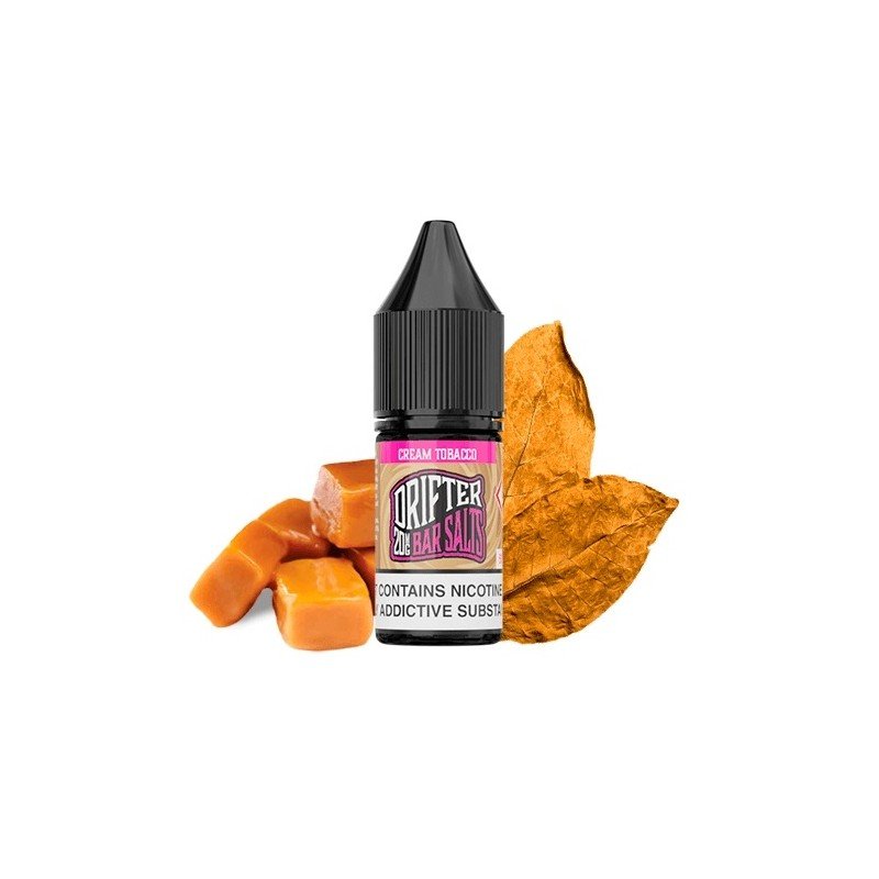 Juice Sauz Drifter Bar Salts Cream Tobacco 10ml