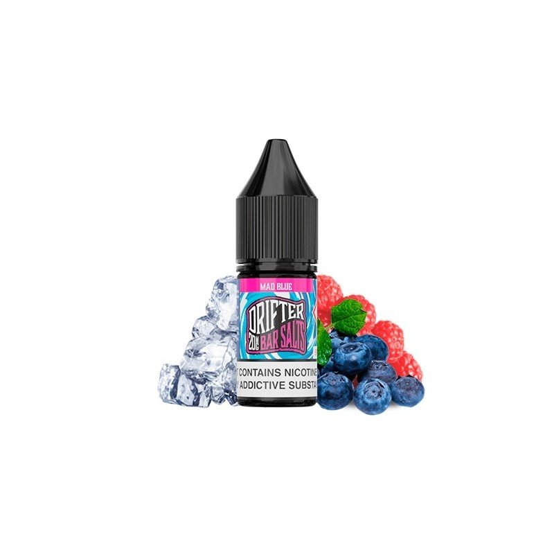 Juice Sauz Drifter Bar Salts Mad Blue 10ml