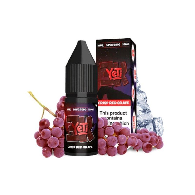 Yeti 3K Salts Crisp Red Grape 10ml