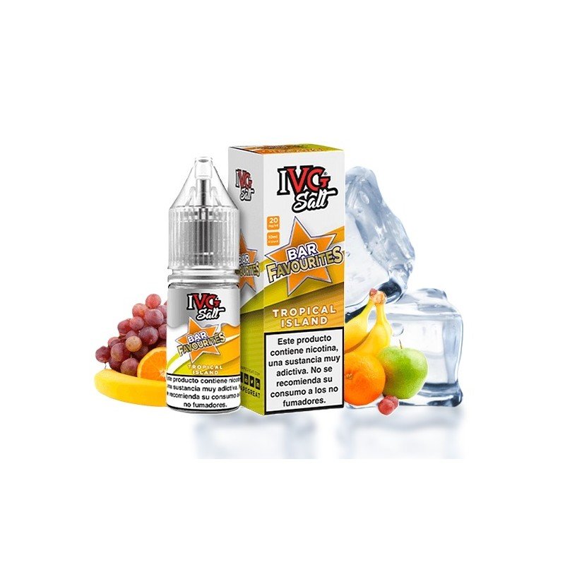 IVG Favourite Bar Salts Tropical Island 10ml