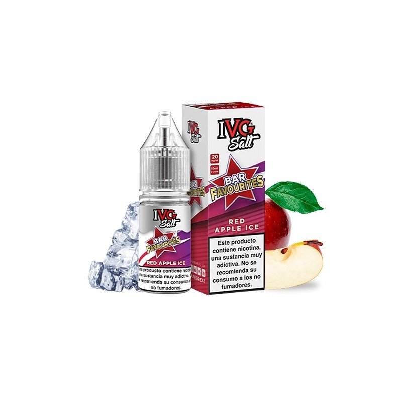 IVG Favourite Bar Salts Red Apple Ice 10ml