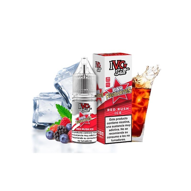 IVG Favourite Bar Salts Red Rush Ice 10ml