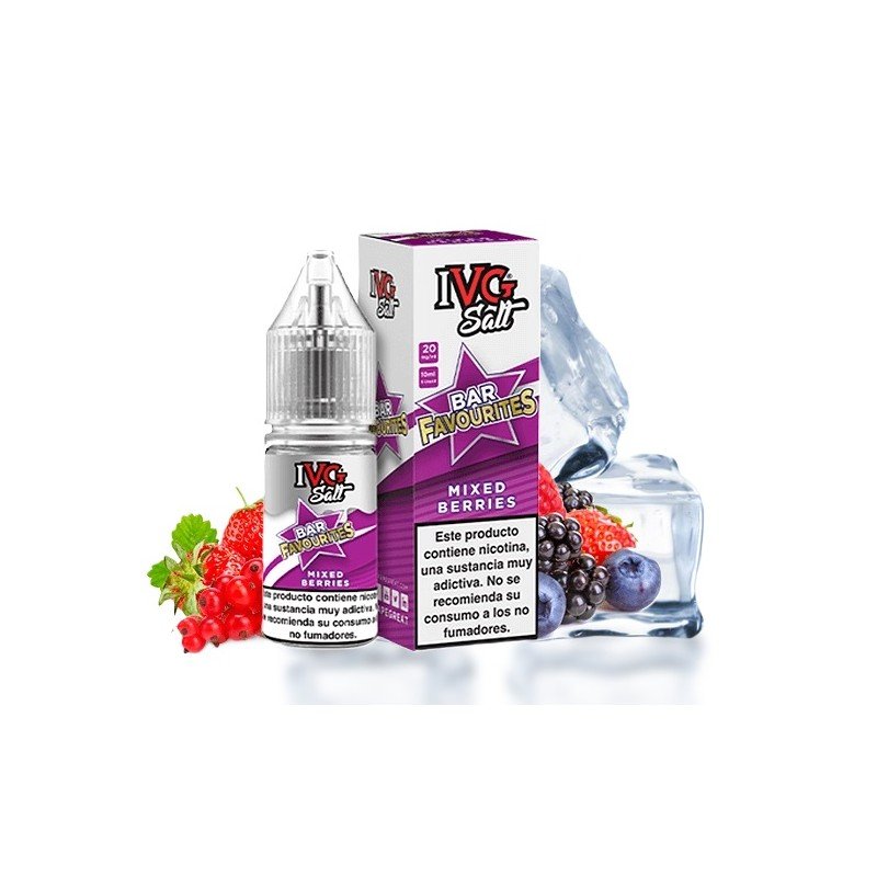 IVG Favourite Bar Salts Mixed Berries 10ml