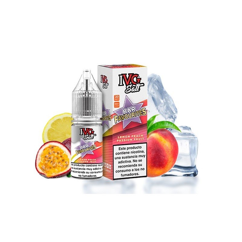IVG Favourite Bar Salts Lemon Peach Passionfruit 10ml