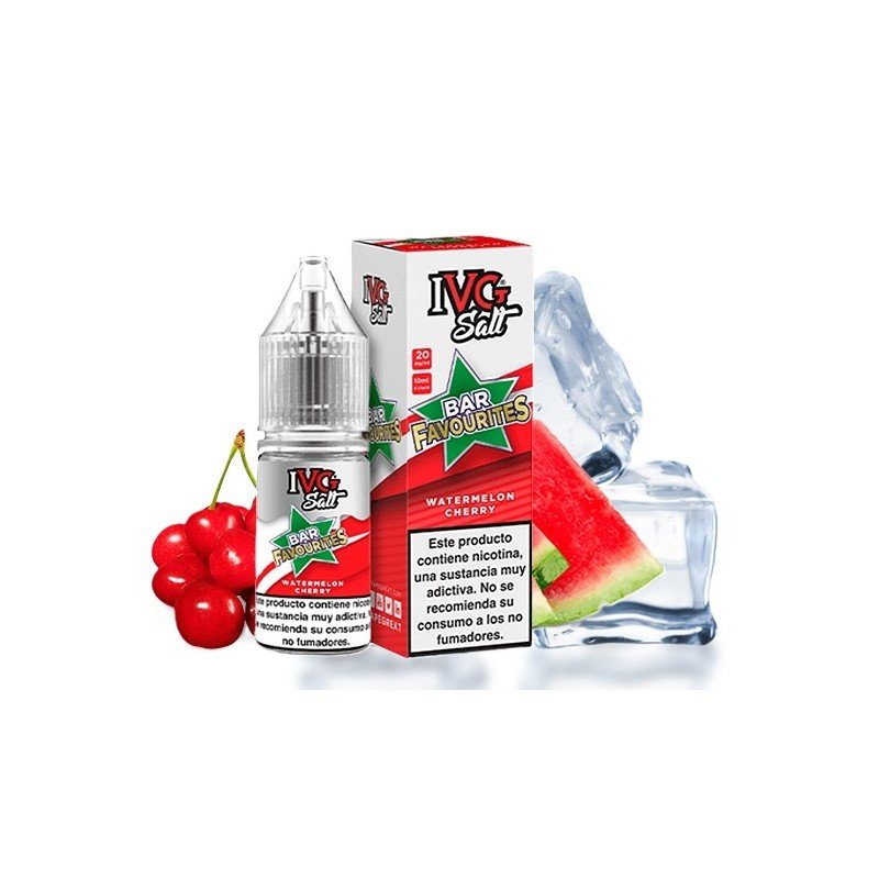 IVG Favourite Bar Salts Watermelon Cherry 10ml