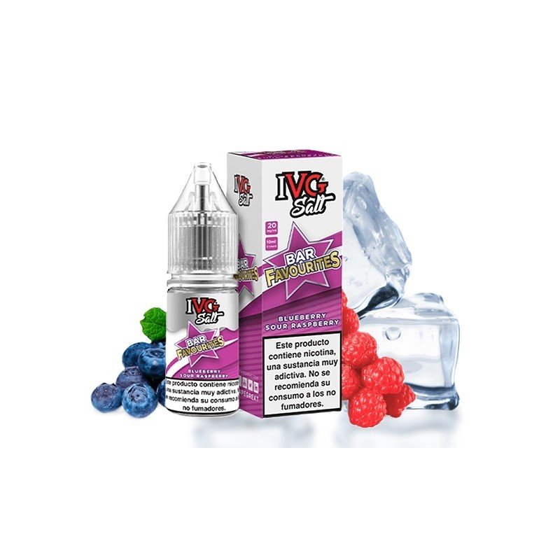 IVG Favourite Bar Salts Blueberry Sour Raspberry 10ml