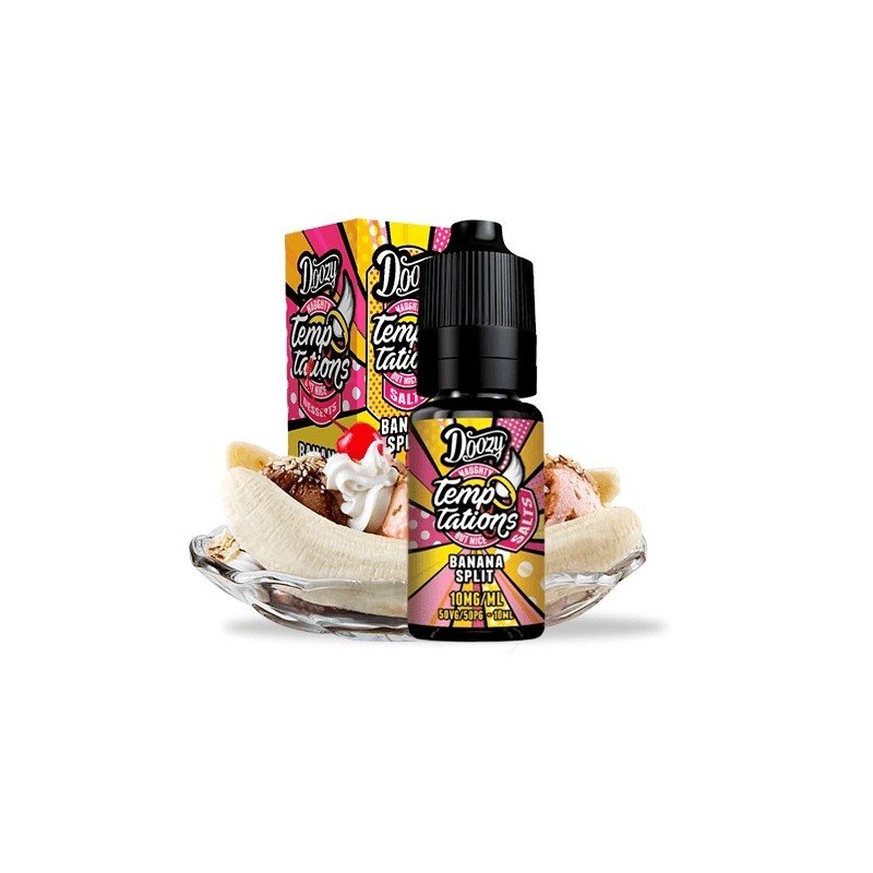 Doozy Temptations Salts Banana Split 10ml
