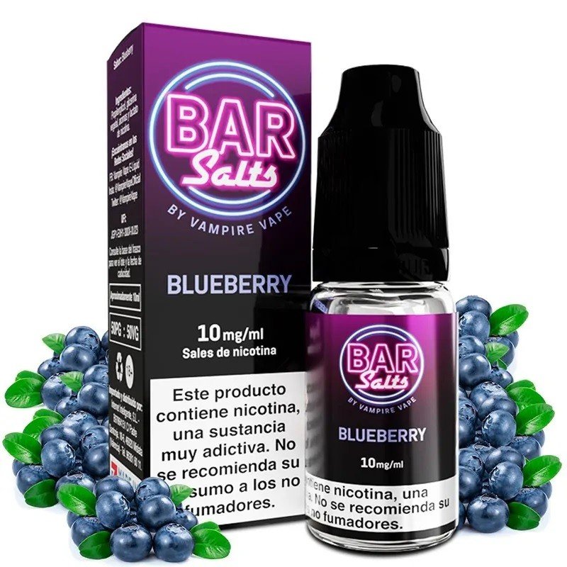 Blueberry 10ml - Bar Salts by Vampire Vape