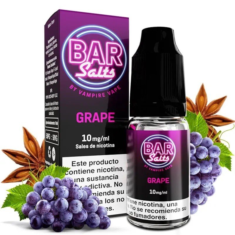 Grape 10ml - Bar Salts by Vampire Vape