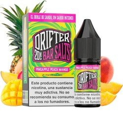 Juice Sauz Drifter Bar Salts Pineapple Peach Mango 10ml