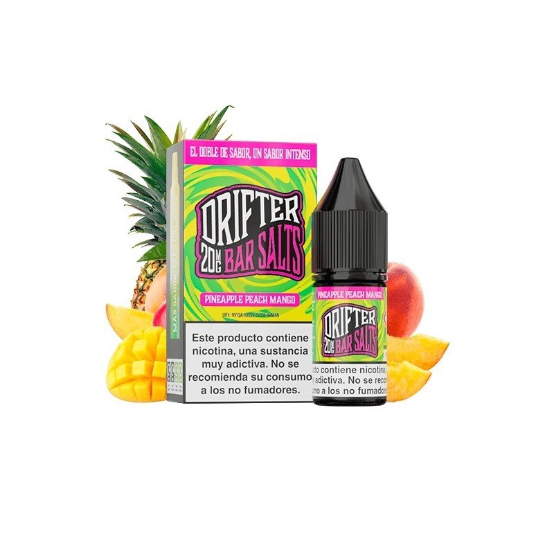 Juice Sauz Drifter Bar Salts Pineapple Peach Mango 10ml