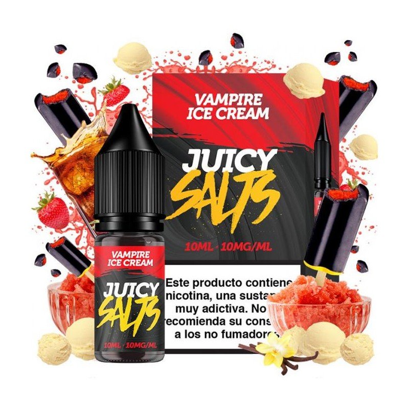 Vampire Ice Cream 10ml - Juicy Salts