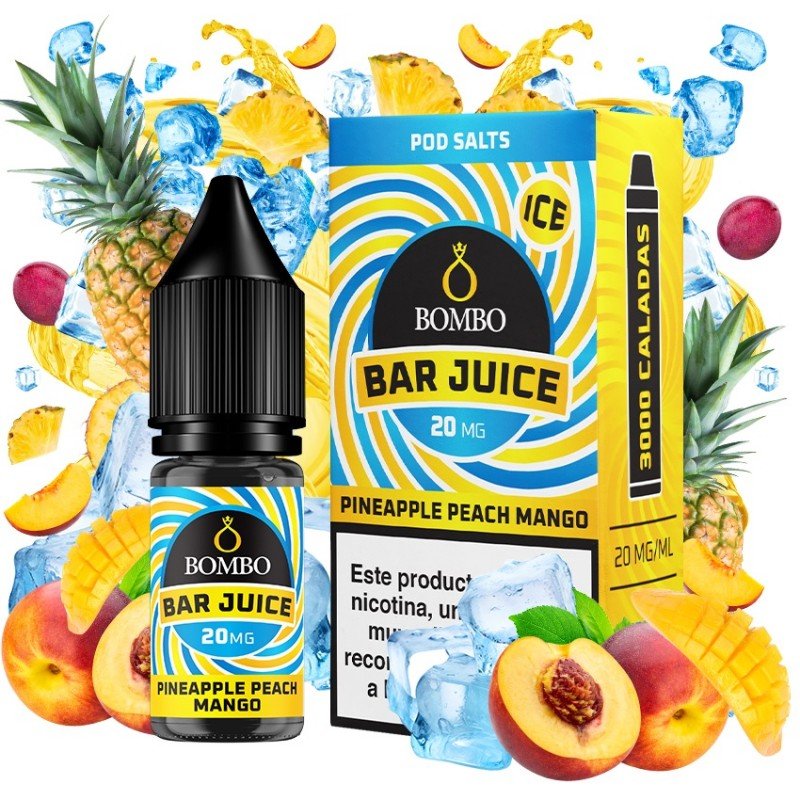 Pineapple Peach Mango Ice 10ml - Bar Juice by Bombo