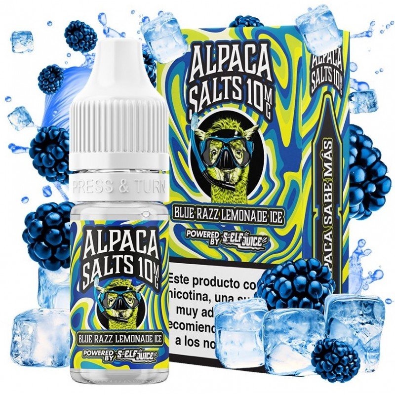 Blue Razz Lemonade Ice 10ml - Alpaca Salts