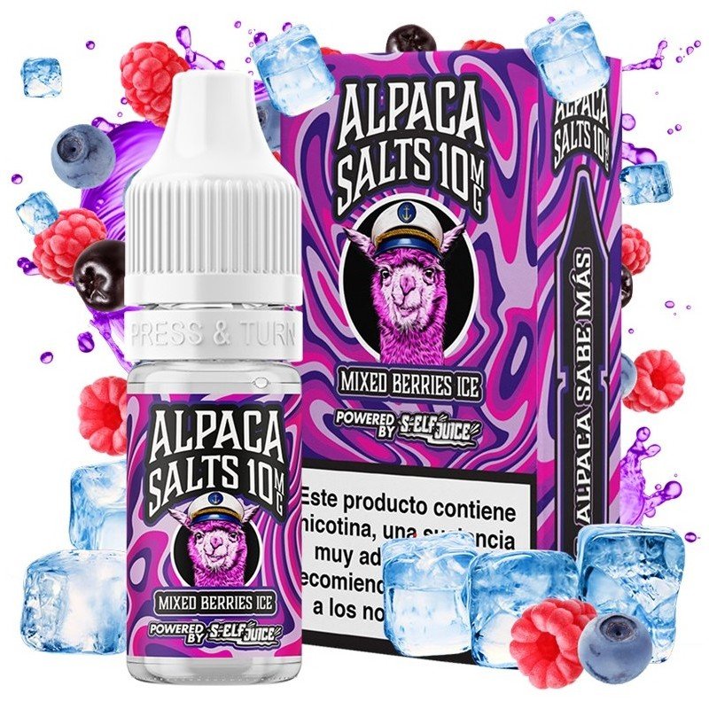 Mixed Berries Ice 10ml - Alpaca Salts