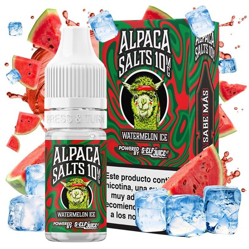 Watermelon Ice 10ml - Alpaca Salts