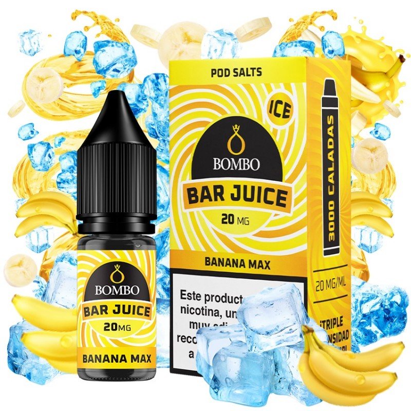 Banana Max Ice 10ml - Bar Juice by Bombo