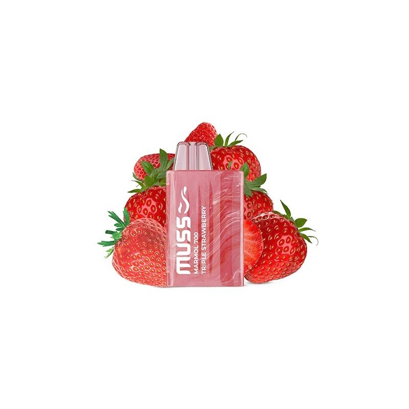 Muss Marmol 700 Disposable Triple Strawberry 20mg