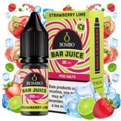 Strawberry Lime Ice 10ml - Bar Juice by Bombo