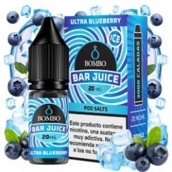 Ultra Blueberry Ice 10ml - Bar Juice by Bombo