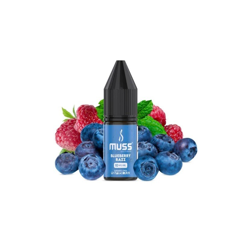 Sales de Nicotina Vaper Desechable Muss Marmol Salt Blueberry Razz 10 ml