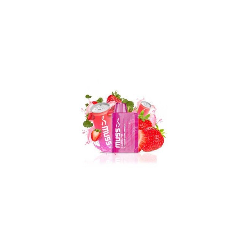 Pod Desechable Muss 700 Mármol Strawberry Energy 20mg