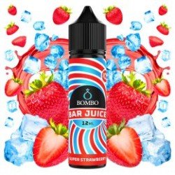 Aroma Super Strawberry Ice 12ml (Longfill) - Bombo Bar Juice