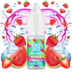 Watermelon Strawberry Ice 10ml - Kings Crest Bar Juice Bar Salts