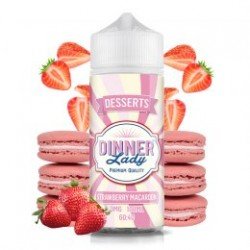 Strawberry Macaroon 100ml -...