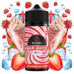 Strawberry Milkshake Ice 100ml - Bombo Bar Juice AROMA (LONGFILL)